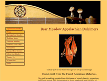 Tablet Screenshot of bearmeadow.com